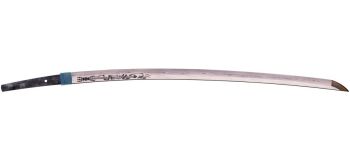 Pavel Bolf - Čepel Katana v uchigatana koshirae kontrastní zobrazení