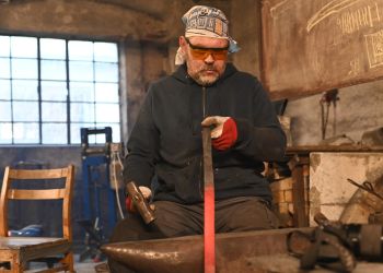 Pavel Bolf, Photo gallery of sword forging school Muramasa