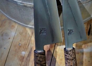 Pavel Bolf - large damascus kitchen knife