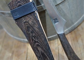 Nože z překládané oceli a oceli oroshigane 