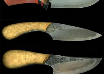Pavel Bolf - nože z nepřekládané oceli sunobe