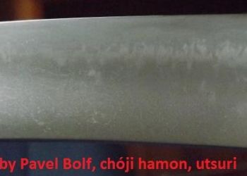 Wakizashi blade with choji hamon and bo-utsuri