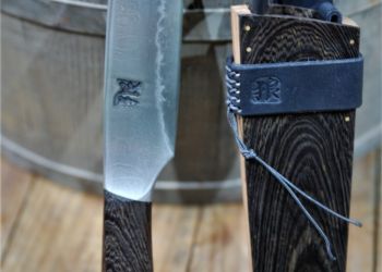 Nože z překládané oceli a oceli oroshigane 
